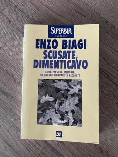 Libro enzo biagi scusate - libro,
