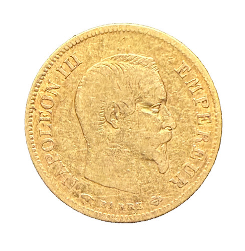 Francia 1856 oro - a, franchi