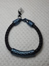Bracciale intrecciato inox - bracciale,