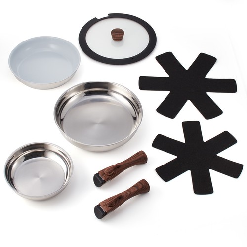 Ergo chef set padelle smart - ergo, 8