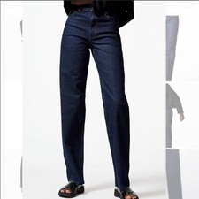 ZARA ZW FULL LENGTH Navy Blue