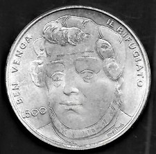 Moneta argento 500 lire san - 500,