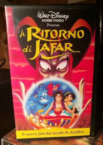 Vhs film aladdin ritorno di - ritorno,