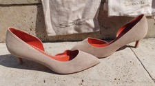 Santoni Women Suede Pumps