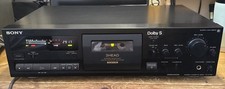 Sony TC-K715S 3 testine. 3 motori trasporto blocco quarzo servo CASSETTE STEREO DECK