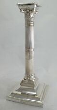 N5263 FAVOLOSO CANDELABRO IMPERO 1 FIAMMA IN SILVER PLATED HAWKSWORTH EYRE