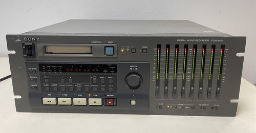 Sony pcm 800 dat - pcm-800, lettore