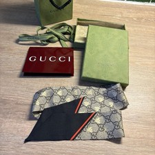Sciarpa cravatta Gucci nastro