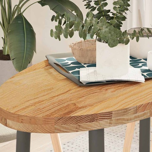 Piano tavolo marrone scuro - marrone,