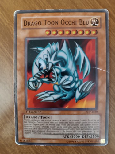 Yugioh drago toon occhi blu - -,