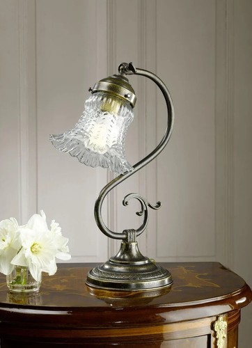 Lampada abat jour - in, ottone