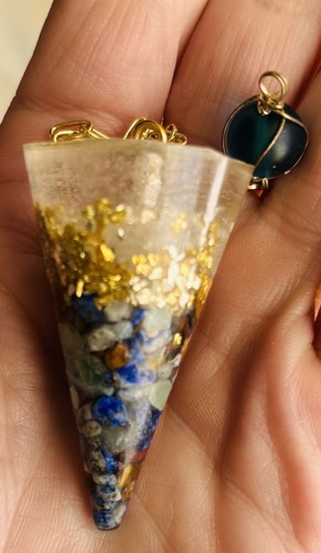 Collana pendolo cristallo
