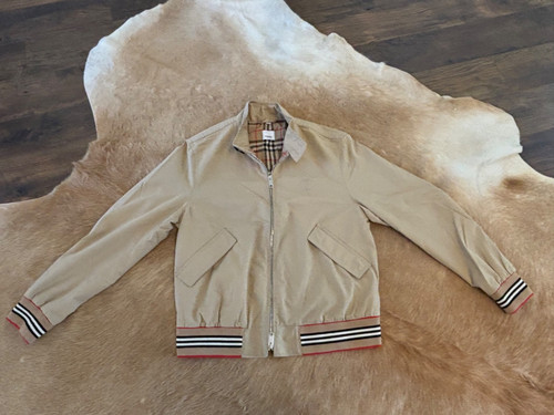 Burberry bomber twill di - bomber,