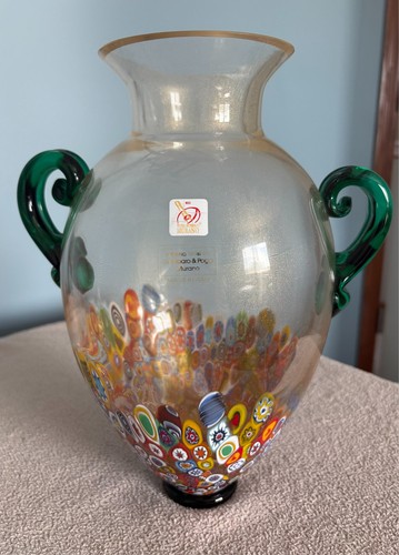 Vaso vetro murano - vaso,