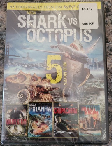 Mega shark giant octopus - mega,