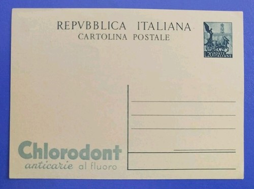 1950 intero postale lire - , 20
