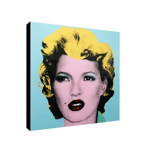 Kate moss banksy graffiti - -,