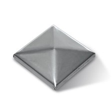 Copricolonna in acciaio inox per tubo 40x40 mm - Rolling Center CAP4I