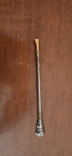 Antica cannuccia bombilla - antica, mate