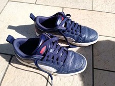 SNEAKERS Puma pelle blu 38 quasi nuove