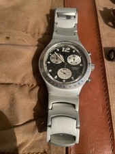 WATCH SWATCH DAREDEVIL IRONY CHRONO Aluminium OROLOGIO QUARZO 40 MM SWISS 2002