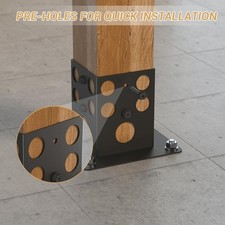 Kit Staffe per Tettoia 4"x4" -