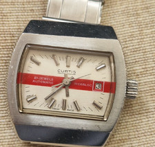 Orologio Vintage CURTIS AUTOMATIC 21 JEWELS INCABLOC SWISS MADE