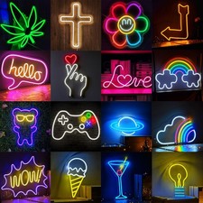 Insegna LED al neon luce USB