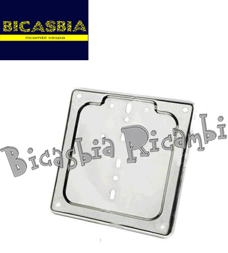 10550 porta targa cromato - targa,