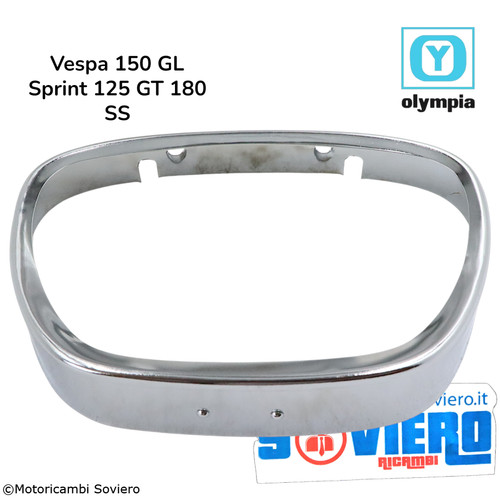 Cornice faro cromata vespa - vespa, 150