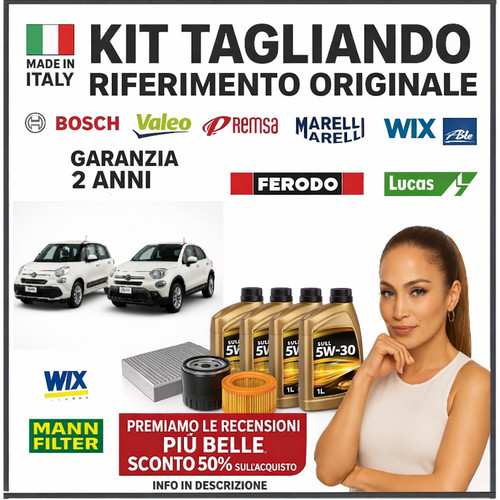 Kit filtri tagliando - +, 4lt