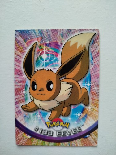 Carta pokémon topps 1999 - pokémon, ita