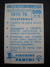 FIGURINA PANINI CALCIATORI