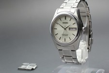 [E+5] Orologio da uomo vintage al quarzo con calendario perpetuo SEIKO 8F33-0...