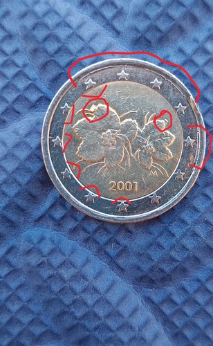 Euro finlandia 2001 - euro, con
