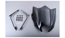 Cupolino / Parabrezza Nero YAMAHA FZ8 FZ-8 N RN25 2010-2016 doppia bolla