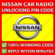 ✅NISSAN CODICE RADIO CODICI
