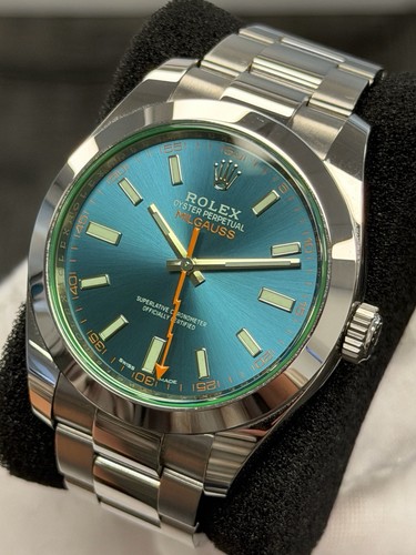 2019 rolex milgauss blue - 2019, z-blue