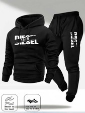 Tuta Uomo Donna 2 Pezzi Felpa