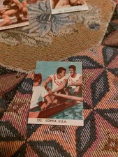 Edizione CASTELLO Lo Sport CALCIATORI 1961/62 Figurina N. 232 Coppia U. S. A.