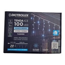 Tenda Luminosa 100 LED Bianco