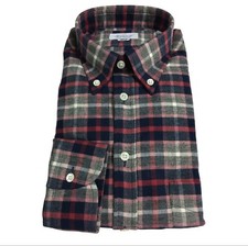 Men's blue/red flannel shirt