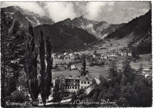 Valle aosta cartolina di - valle,