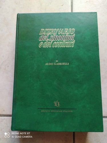 Dizionario dei sinonimi - dizionario,