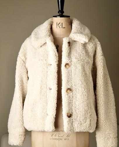 Cappotto corto teddy - cappotto,