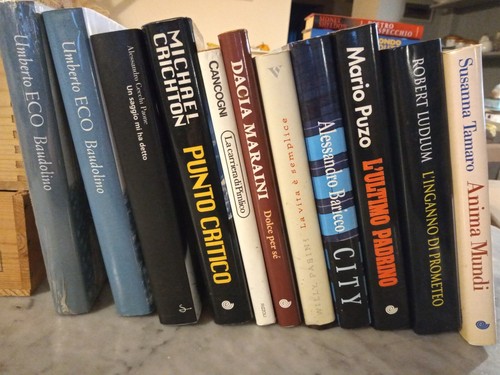Lotto libri eco - 11,