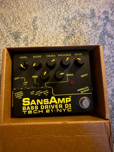 Tech sansamp bass driver - 21, di