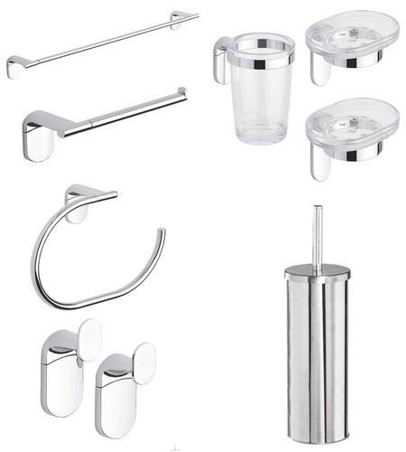 Set accessori bagno metaform - bagno,