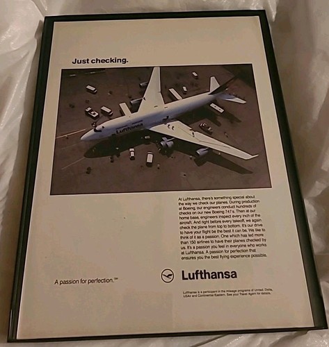 Pubblicità luftansa airlines - pubblicità,