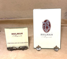 COPPIA PORTAFOTO IN VETRO